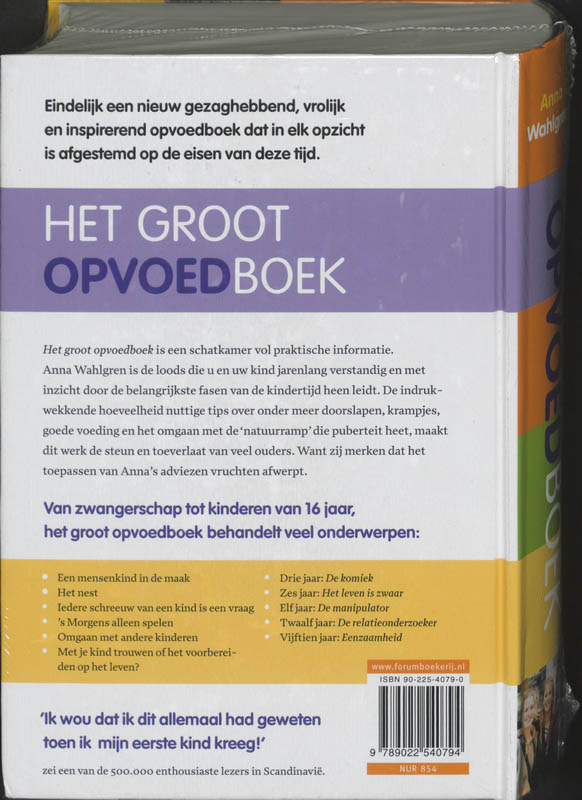Het Groot Opvoedboek achterkant