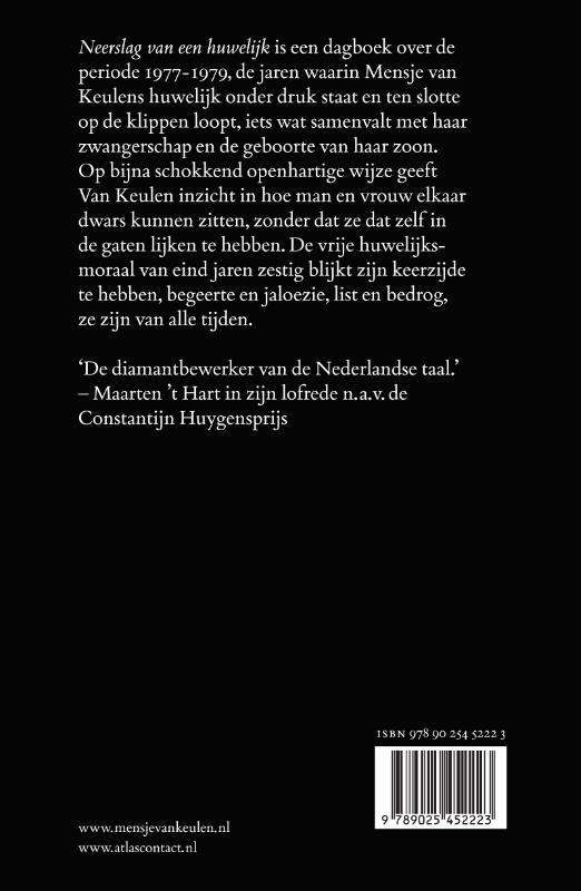 Neerslag van een huwelijk achterkant