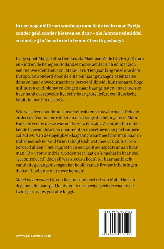 Moed en overmoed achterkant