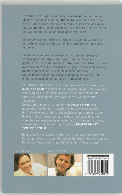 Verliefd Op Het Tweede Gezicht achterkant