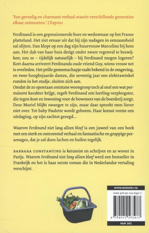 Waarom Ferdinand niet lang alleen bleef achterkant