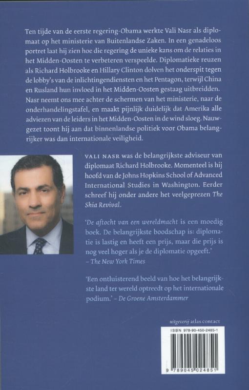 De aftocht van een wereldmacht achterkant