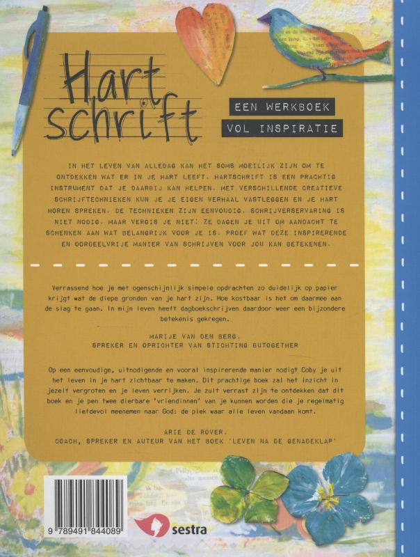 Hartschrift achterkant