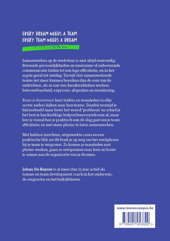 Bouw je dreamteam achterkant
