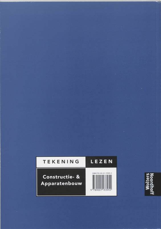 Tekeninglezen constructie & apparatenbouw achterkant