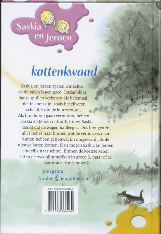 Kattenkwaad / Saskia en Jeroen achterkant