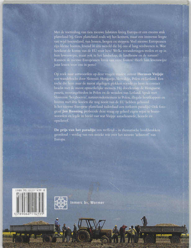 De Prijs Van Het Paradijs achterkant