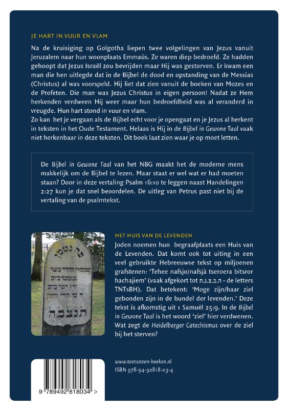 Een Bijbel zonder ziel? achterkant