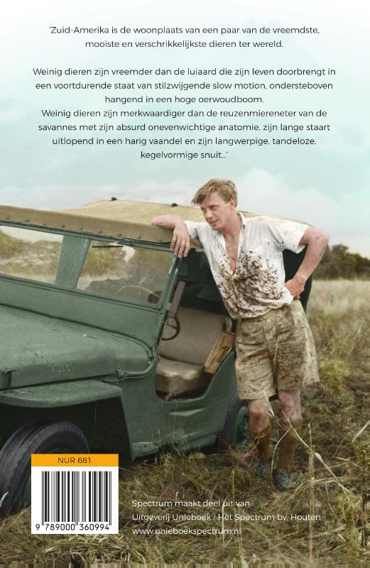 De avonturen van een jonge bioloog achterkant