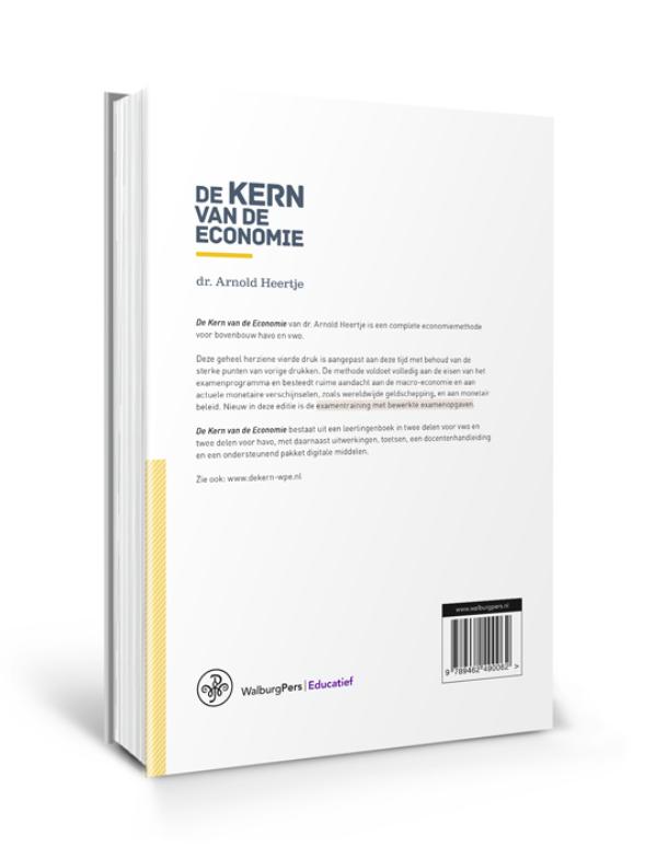 De Kern van de Economie  - De kern van de economie Havo 1 Tekstboek achterkant