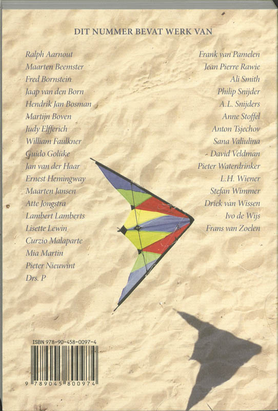 Tweede Ronde Zomer 2009 achterkant