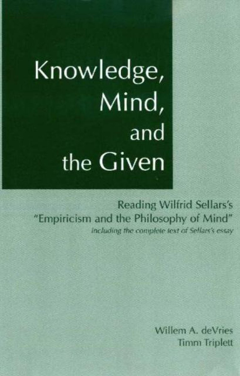 Knowledge Mind & the Given
