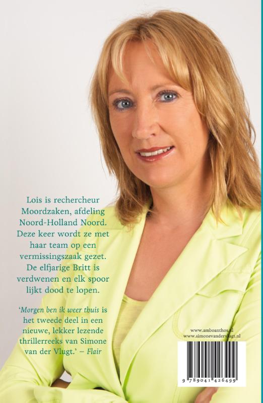 Morgen ben ik weer thuis achterkant