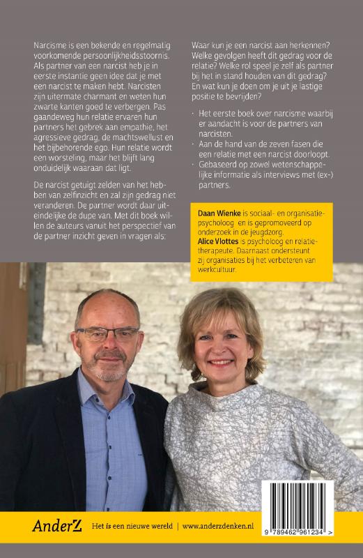Narcisme in relaties achterkant