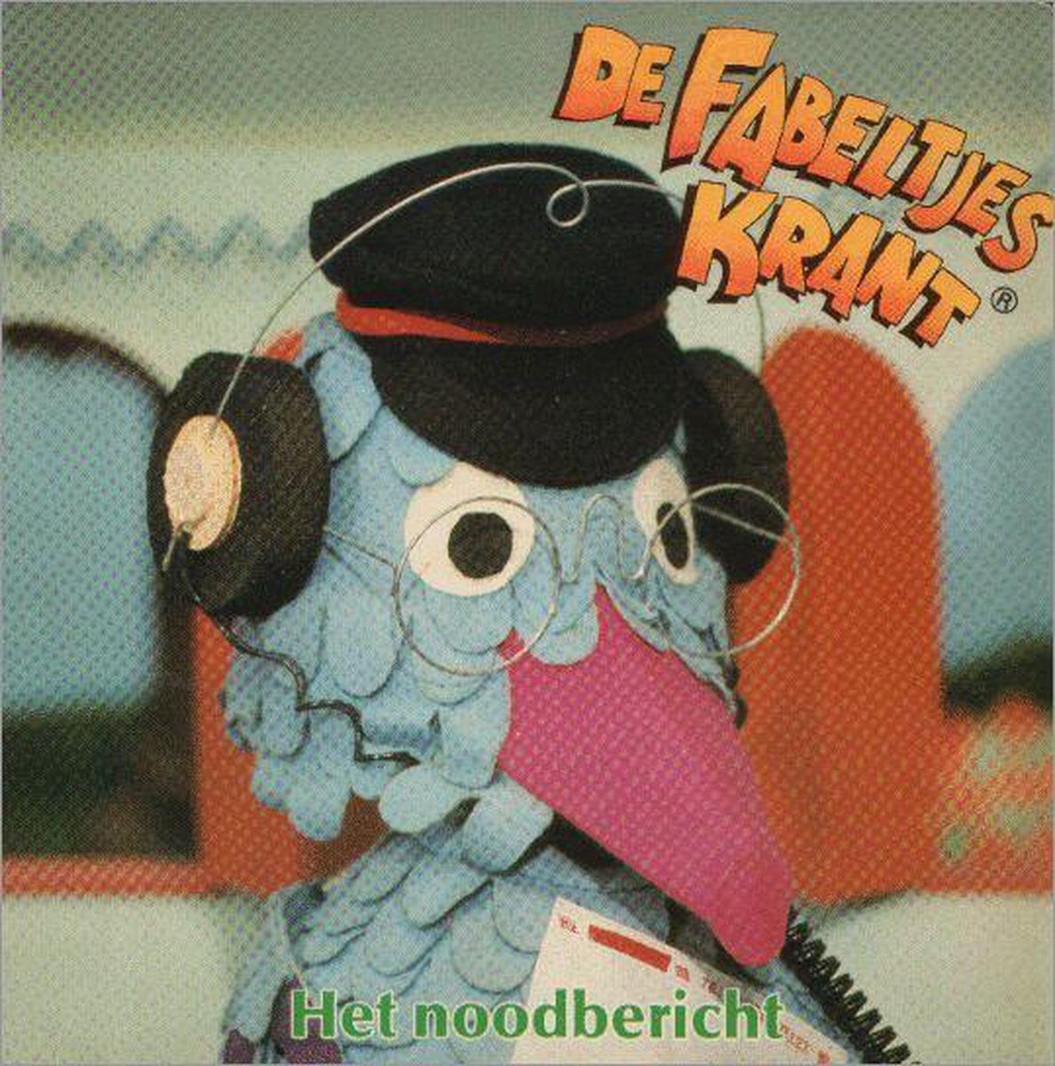 Noodbericht fabeltjeskrant kartonboekje