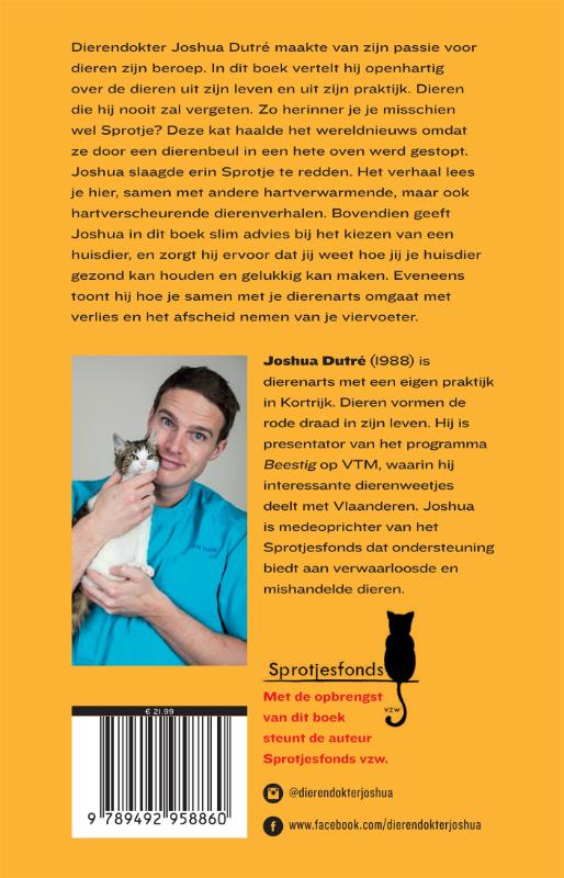 Dierendokter Joshua achterkant