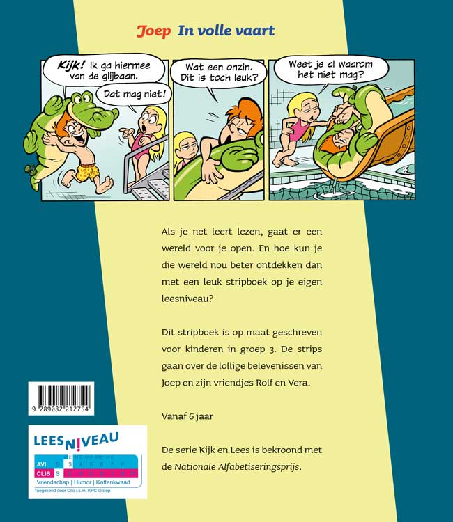 Joep / in volle vaart / Kijk en Lees achterkant