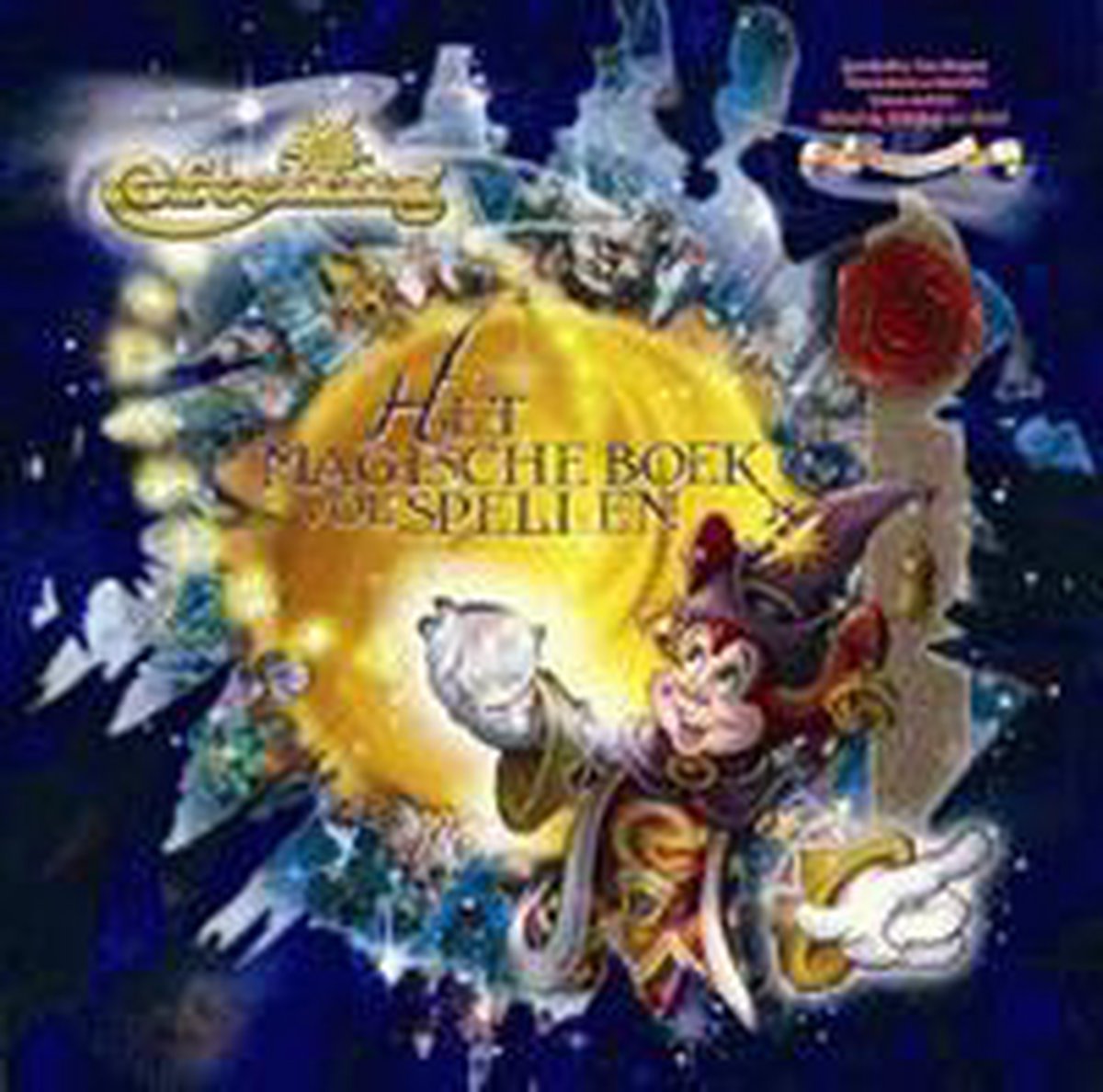 Magische boek vol spellen