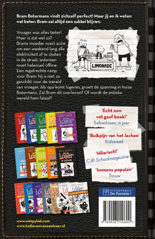 Het leven van een Loser 10  achterkant