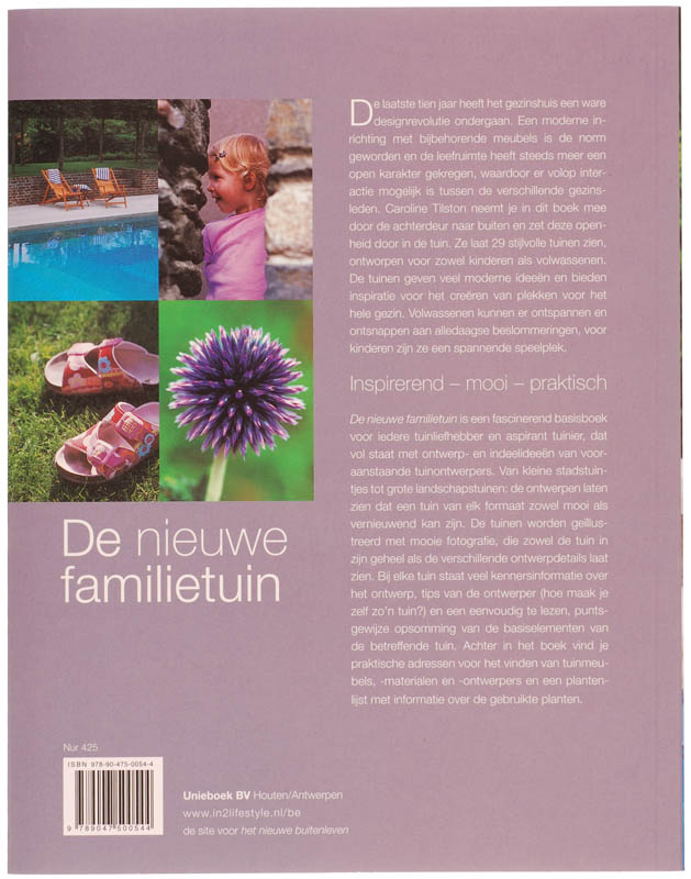 De Nieuwe Familietuin achterkant