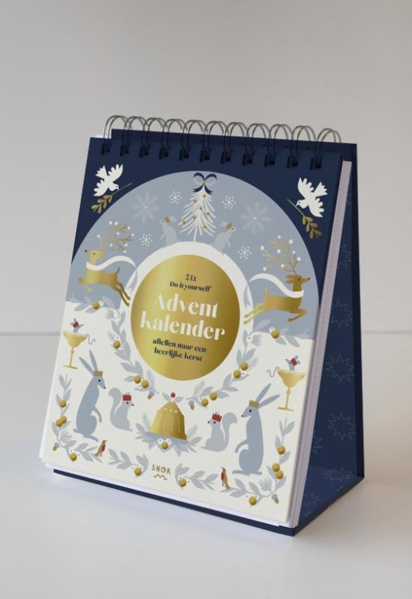 Snors adventkalender - 24 DIY projecten, zelfmaakcadeaus om af te tellen naar de kerst