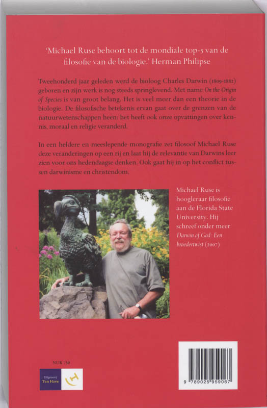 Charles Darwin achterkant