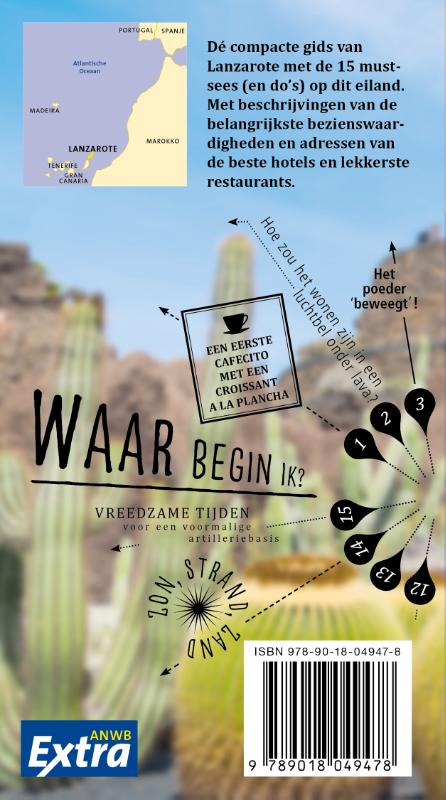 ANWB Extra Lanzarote / ANWB Extra achterkant