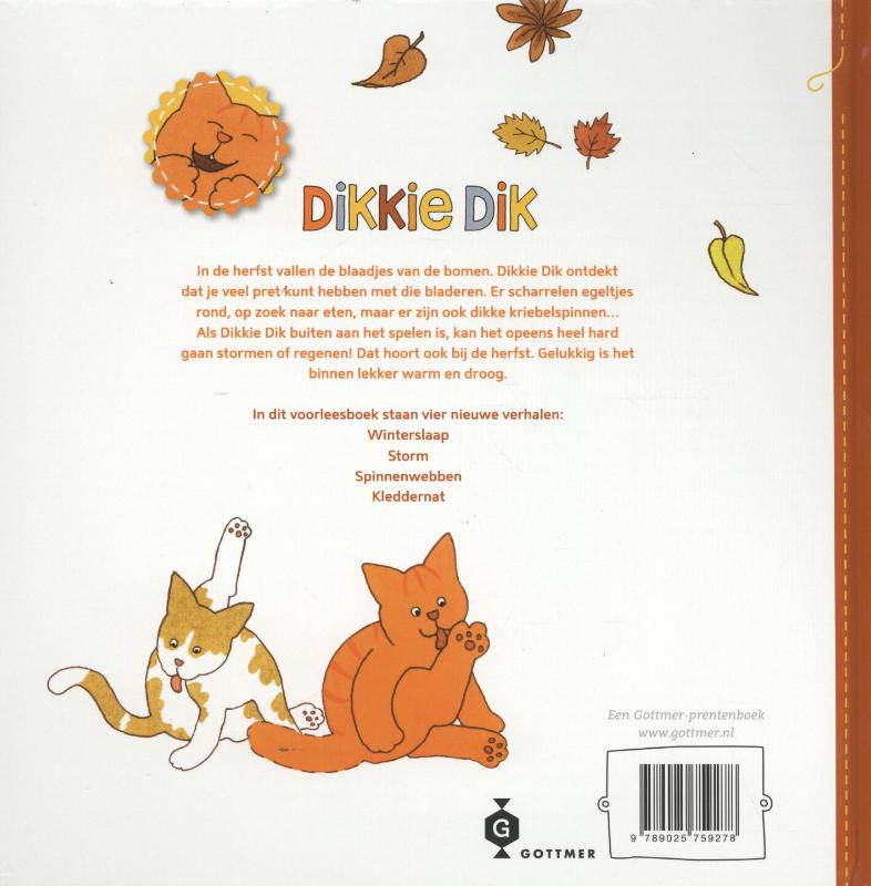 Herfstpret / Dikkie Dik achterkant