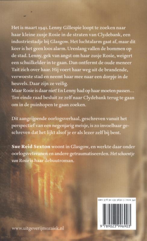 Het schoentje van Rosie achterkant