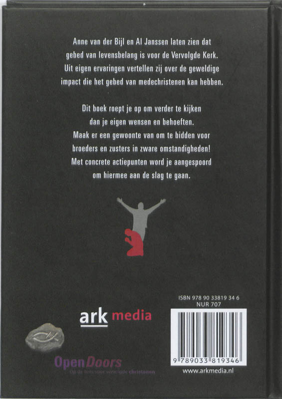 Ontwapenend gebed achterkant