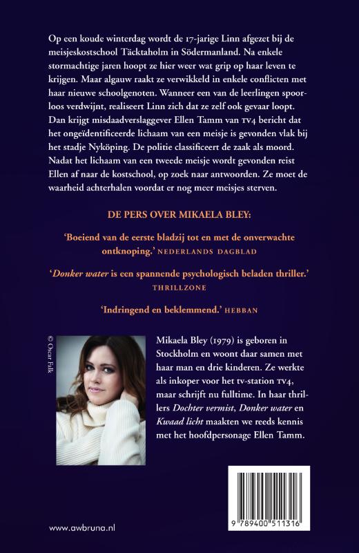 De meisjes zonder naam / Ellen Tamm achterkant