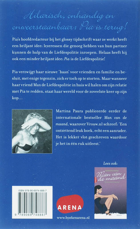 De Liefdespolitie achterkant