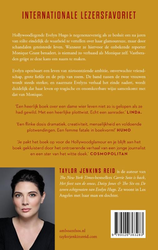 The seven husbands of Evelyn Hugo / California dream / 1 achterkant