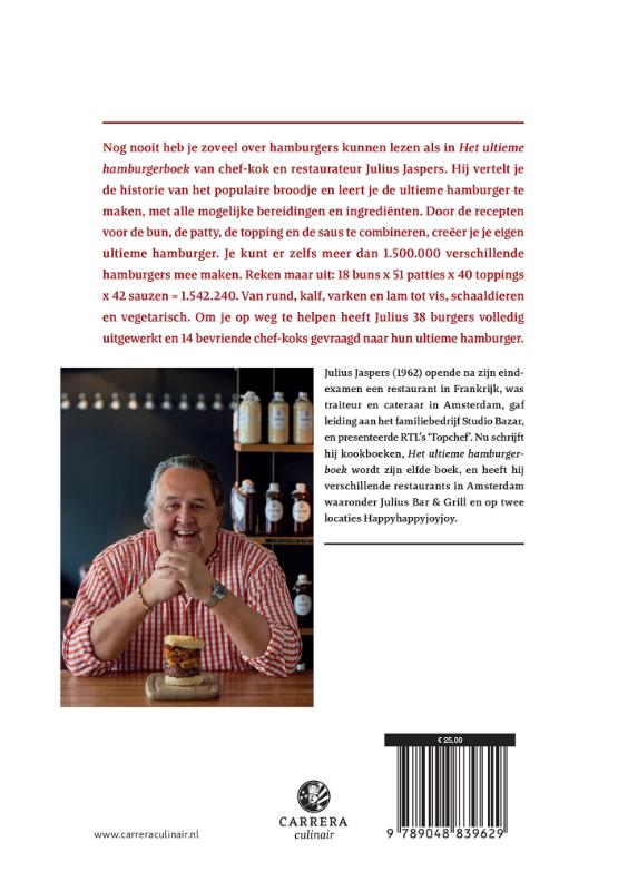 Het ultieme hamburgerboek achterkant