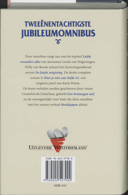 Tweentachtiste Jubileumomnibus achterkant