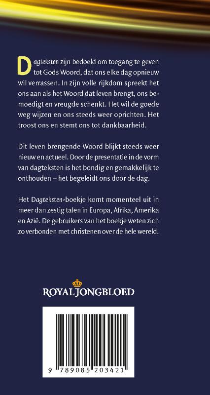 Dagteksten 2023 achterkant