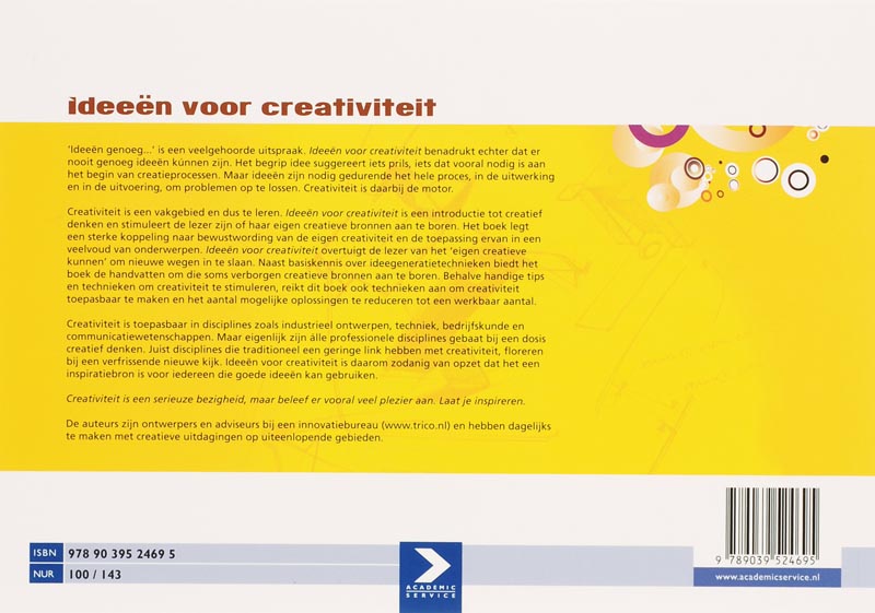 Ideeen Voor Creativiteit achterkant