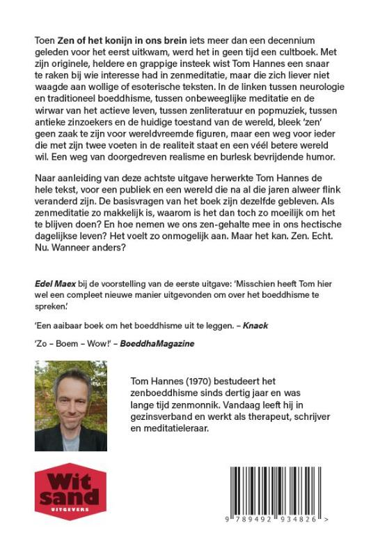 Zen of het konijn in ons brein achterkant
