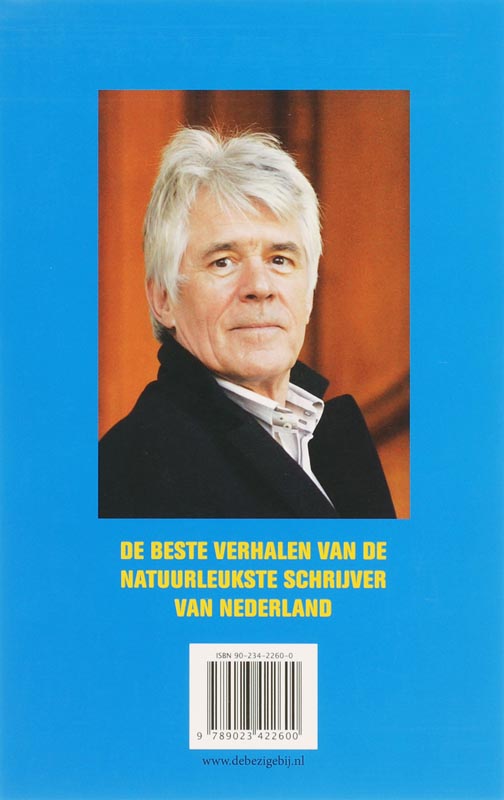 In de lach geschoten achterkant