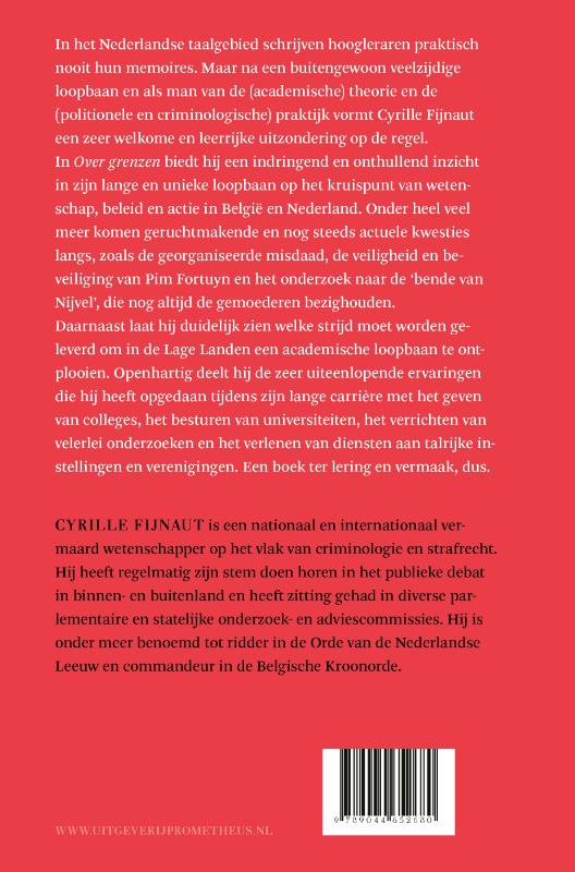 Over grenzen achterkant