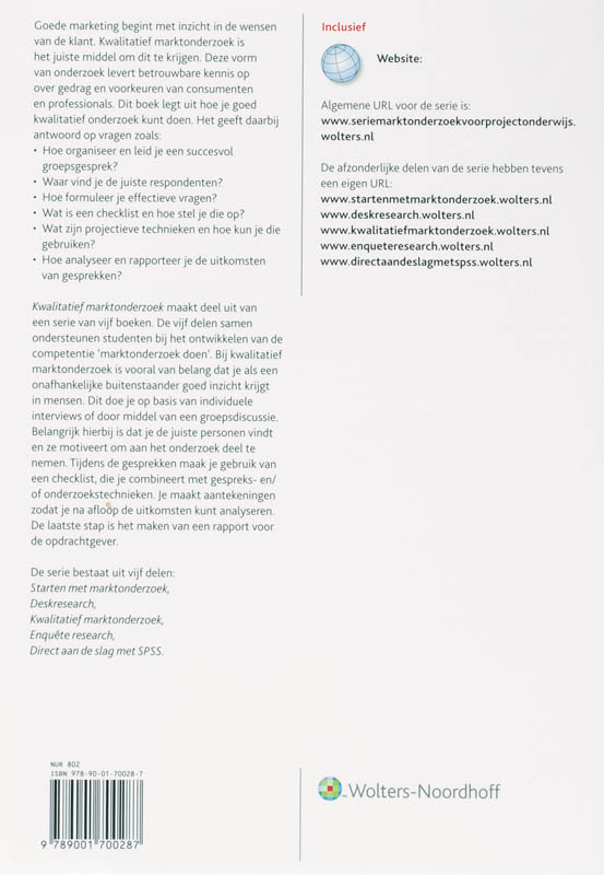 Kwalitatief marktonderzoek achterkant