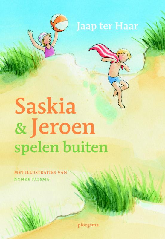 Saskia en Jeroen spelen buiten / Saskia en Jeroen