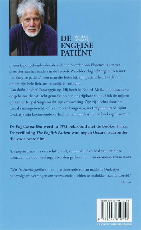 De Engelse patiënt achterkant