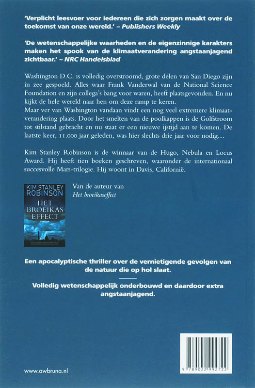 De Nieuwe Ijstijd achterkant