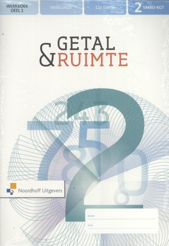 Getal & Ruimte set 2 vmbo-kgt wiskunde werkboek