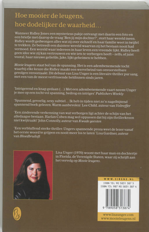 Mooie Leugens achterkant