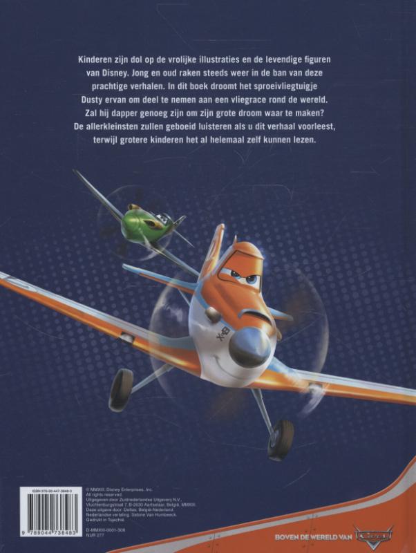 Groot verhalenboek / Disney Planes achterkant