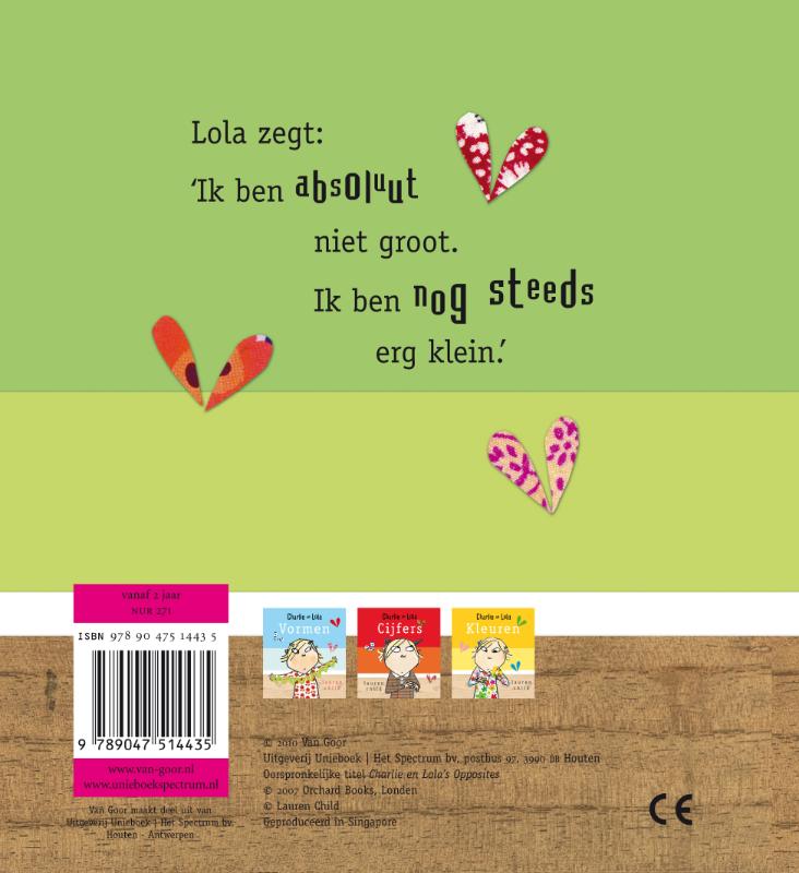 Tegenstellingen achterkant