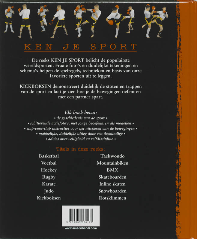 Ken je sport  -   Kickboksen achterkant
