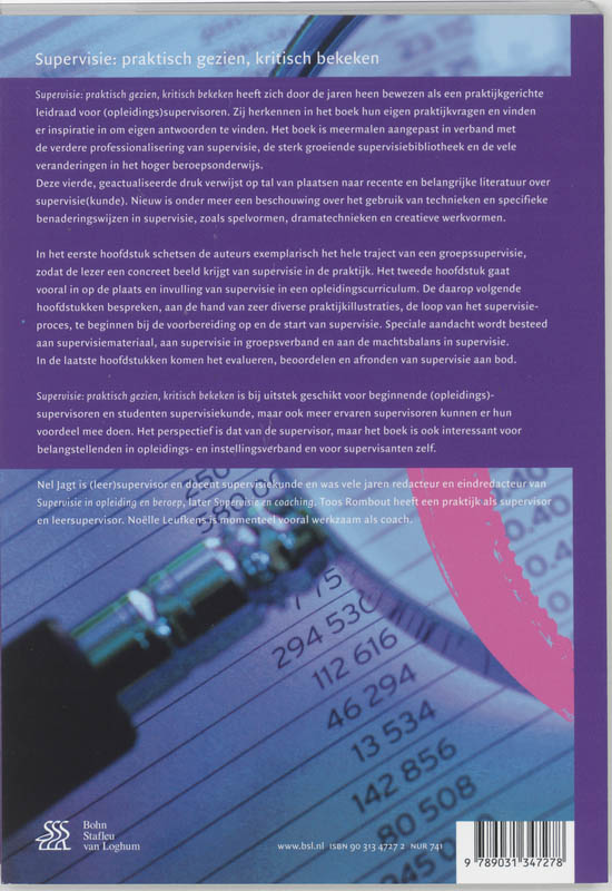 Supervisie / Sociaal agogisch basiswerk achterkant